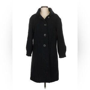Piazza Sempione Black Pea Coat